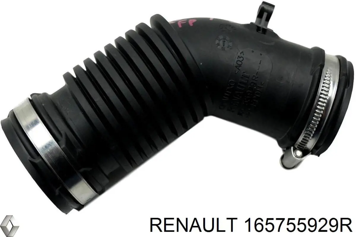 165755929R Renault (RVI) Патрубок воздушный, выход воздушного фильтра