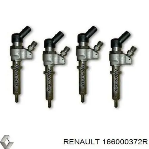 166000372R Renault (RVI) injetor de injeção de combustível