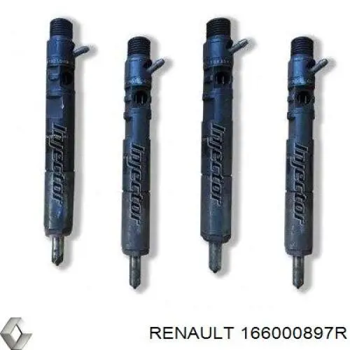 Топливные форсунки 166000897R Renault (RVI)