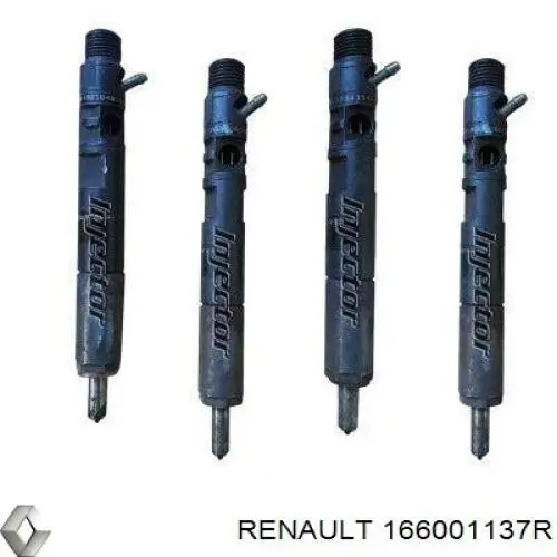 Топливные форсунки 166001137R Renault (RVI)