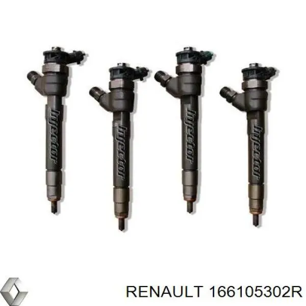 166105302R Renault (RVI) injetor de injeção de combustível