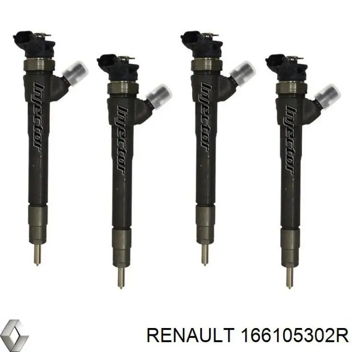 Топливные форсунки 166105302R Renault (RVI)