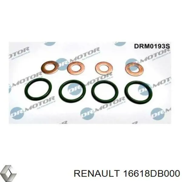 Ремкомплект форсунки 16618DB000 Renault (RVI)