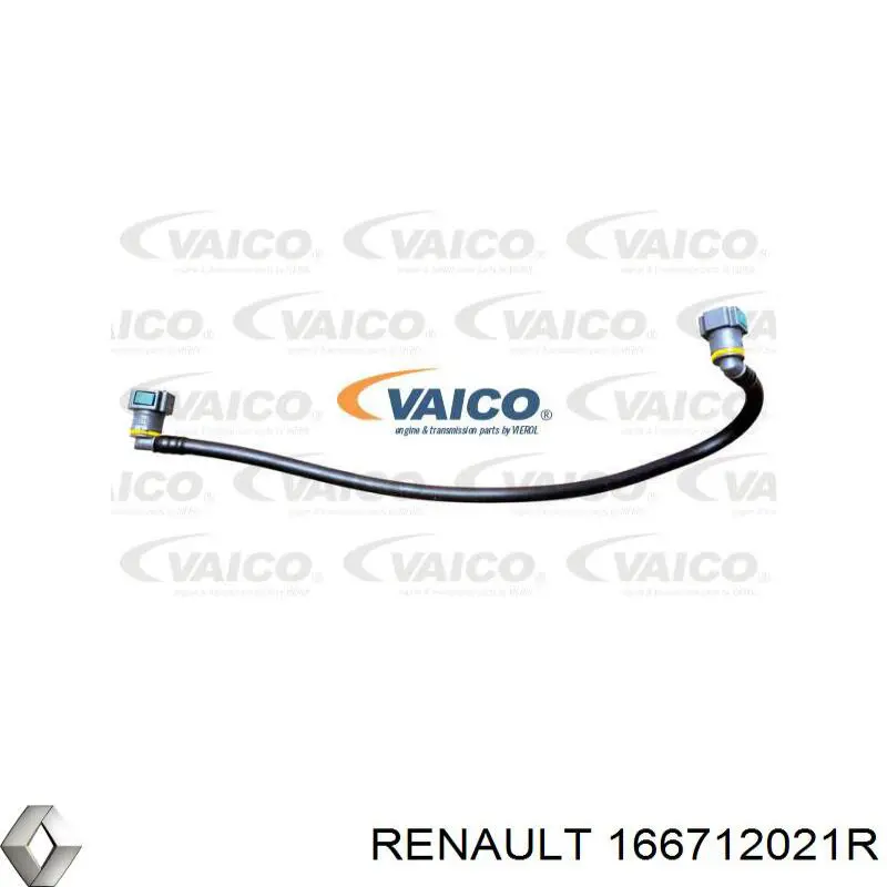 Купить 166712021R Renault (RVI) Обратная топливная трубка