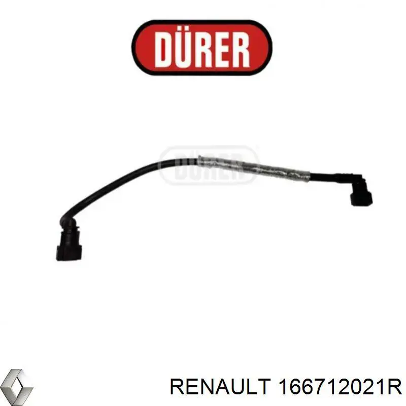 Трубка топливная, обратная от форсунок Renault (RVI) 166714217R цена, от 25.65 USD