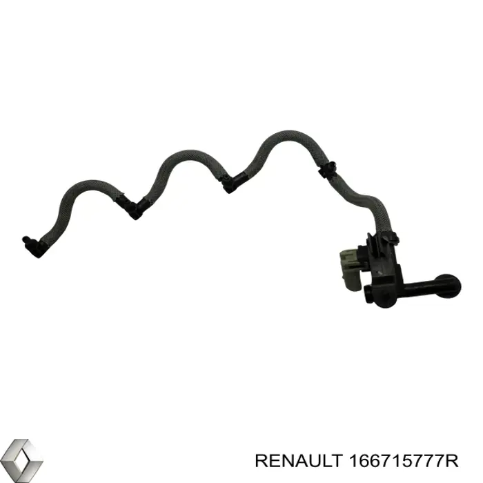 Трубка топливная, обратная от форсунок на Renault Fluence L3