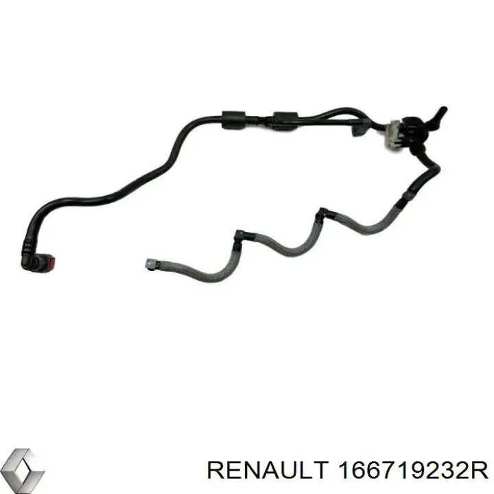 Купить 166719232R Renault (RVI) Обратная топливная трубка