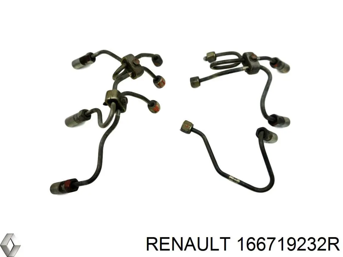 Обратная топливная трубка 166719232R Renault (RVI)