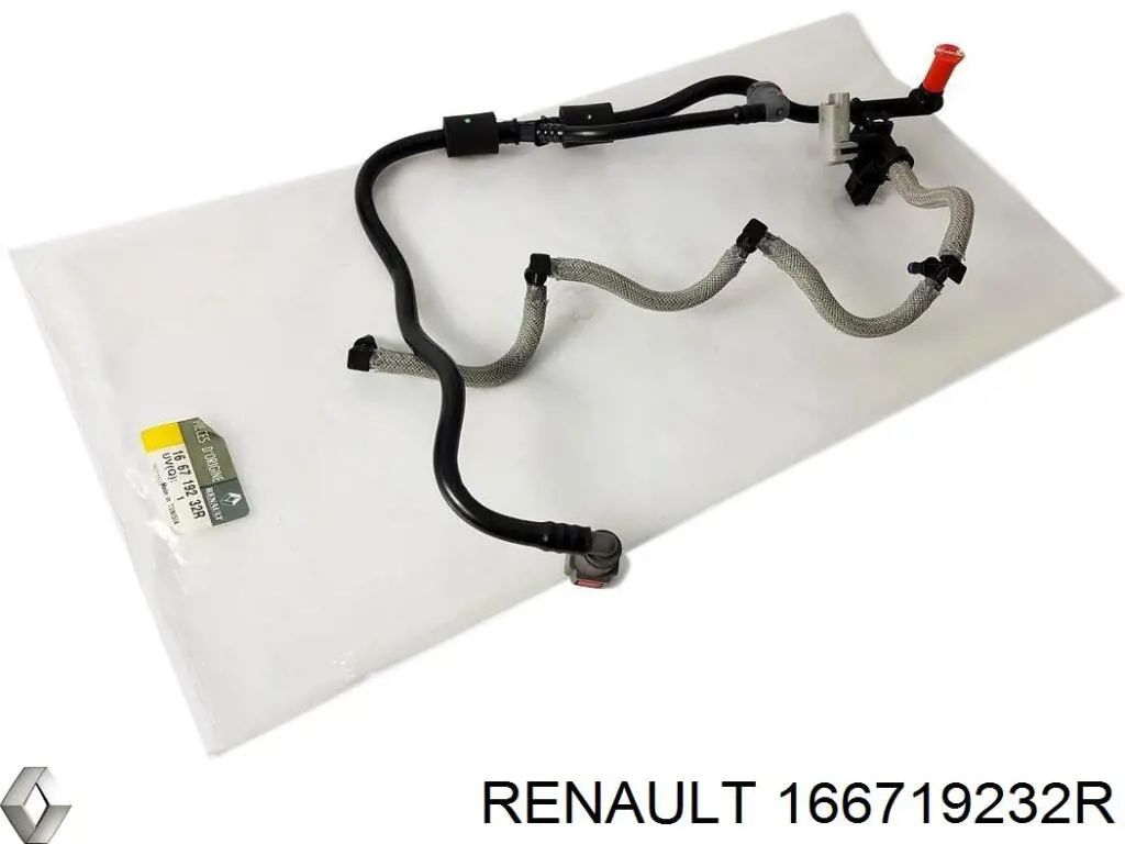 Трубка топливная, обратная от форсунок Renault (RVI) 166719232R цена, от 76.01 USD