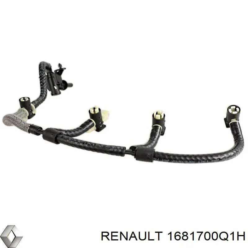 1681700Q1H Renault (RVI) трубка топливная, обратная от форсунок