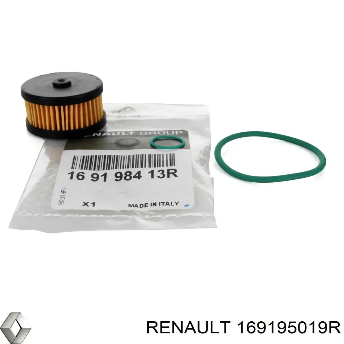 169195019R Renault (RVI) filtro de combustível