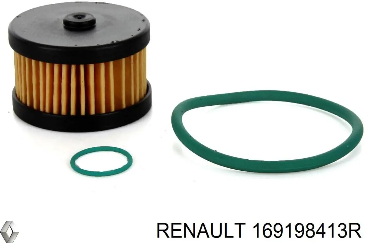 169198413R Renault (RVI) filtro de combustível