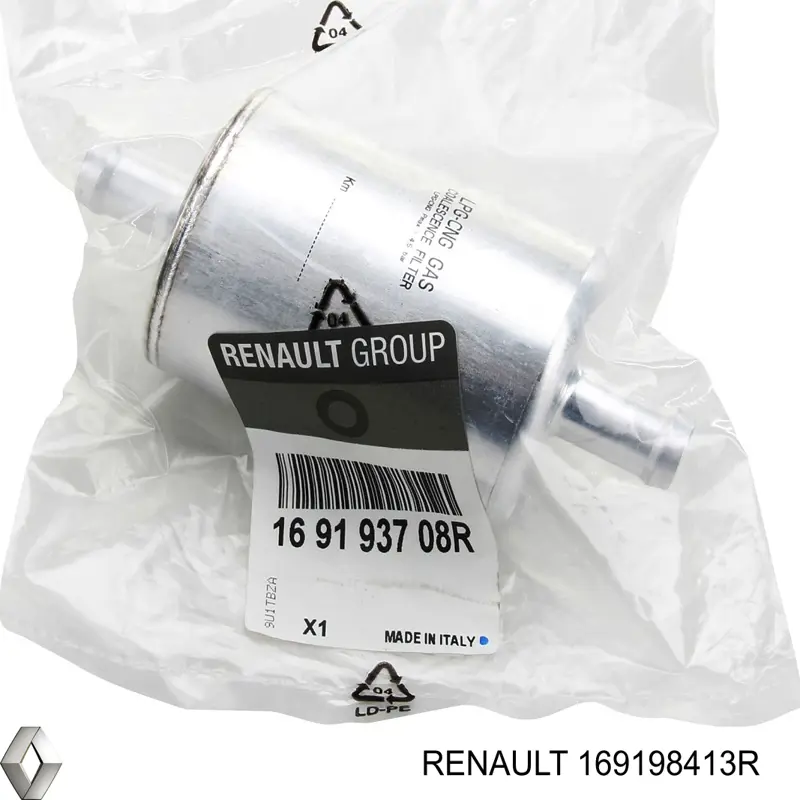 Купить 169198413R Renault (RVI) Фильтр-отстойник топлива грубой очистки