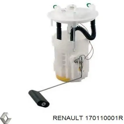 170110001R Renault (RVI) módulo de bomba de combustível com sensor do nível de combustível