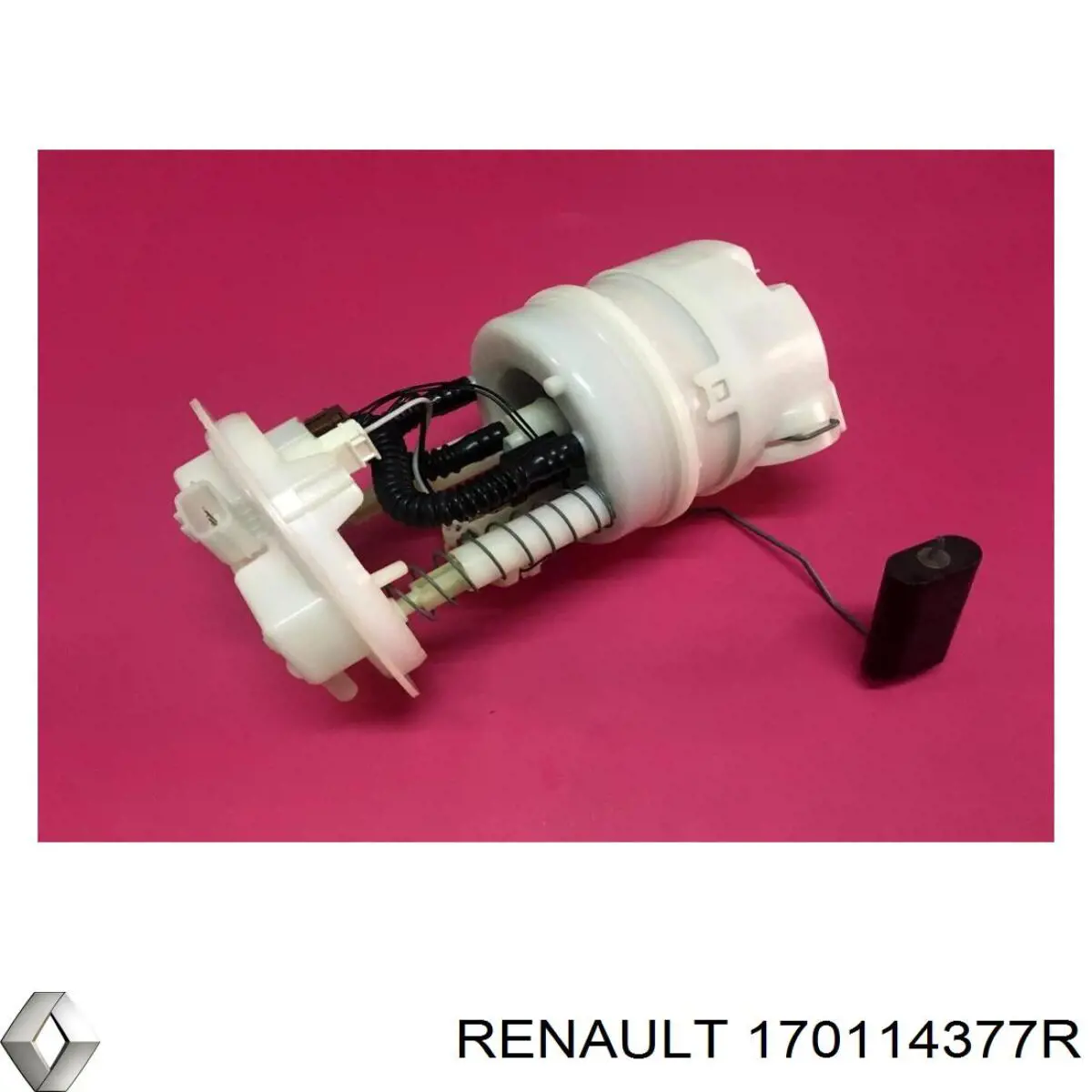 170114377R Renault (RVI) módulo de bomba de combustível com sensor do nível de combustível