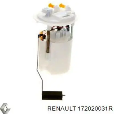 172020031R Renault (RVI) módulo de bomba de combustível com sensor do nível de combustível