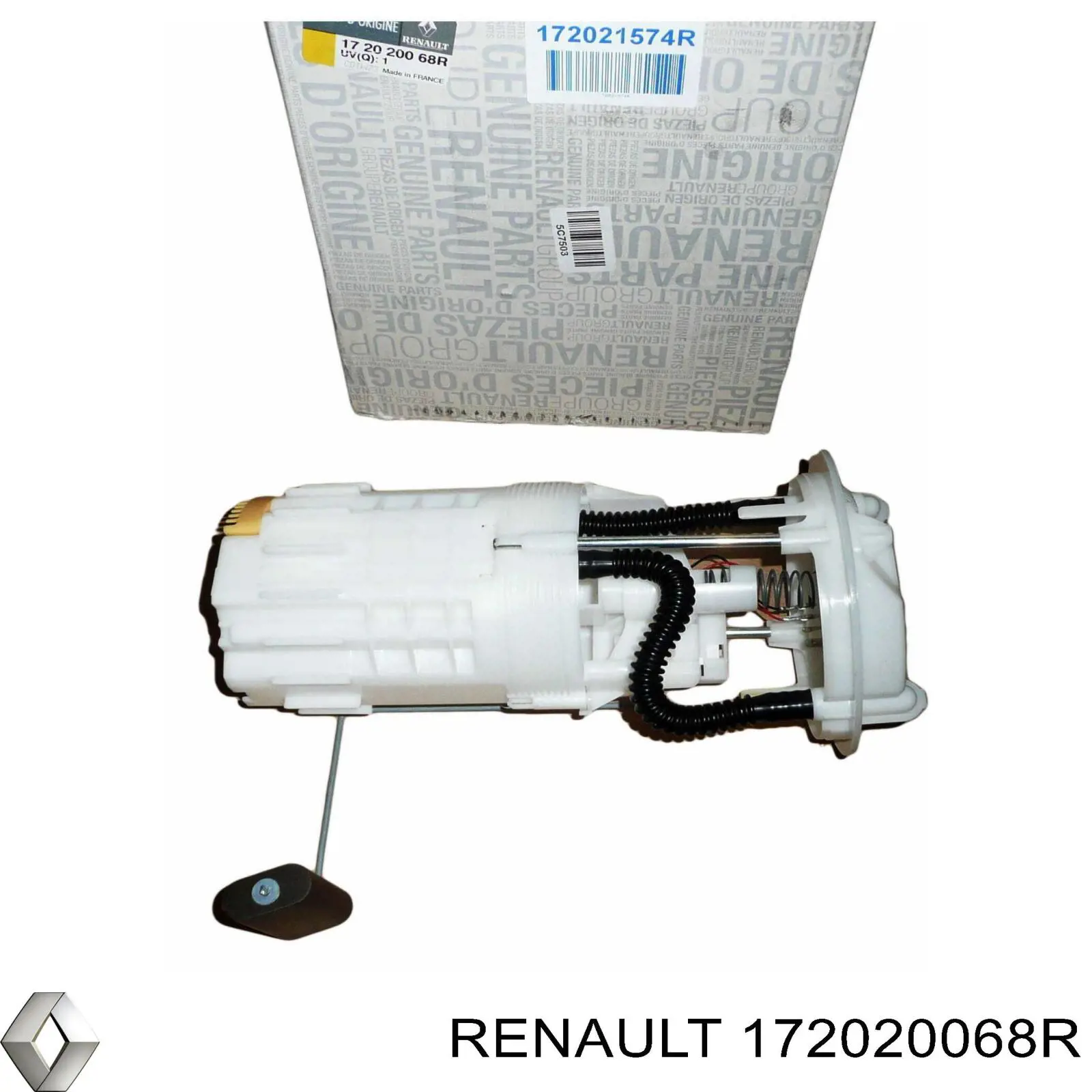 172020068R Renault (RVI) módulo de bomba de combustível com sensor do nível de combustível