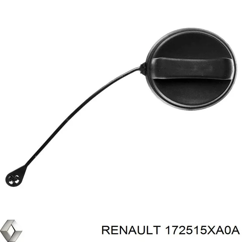 172515XA0A Renault (RVI) tampa (tampão do tanque de combustível)
