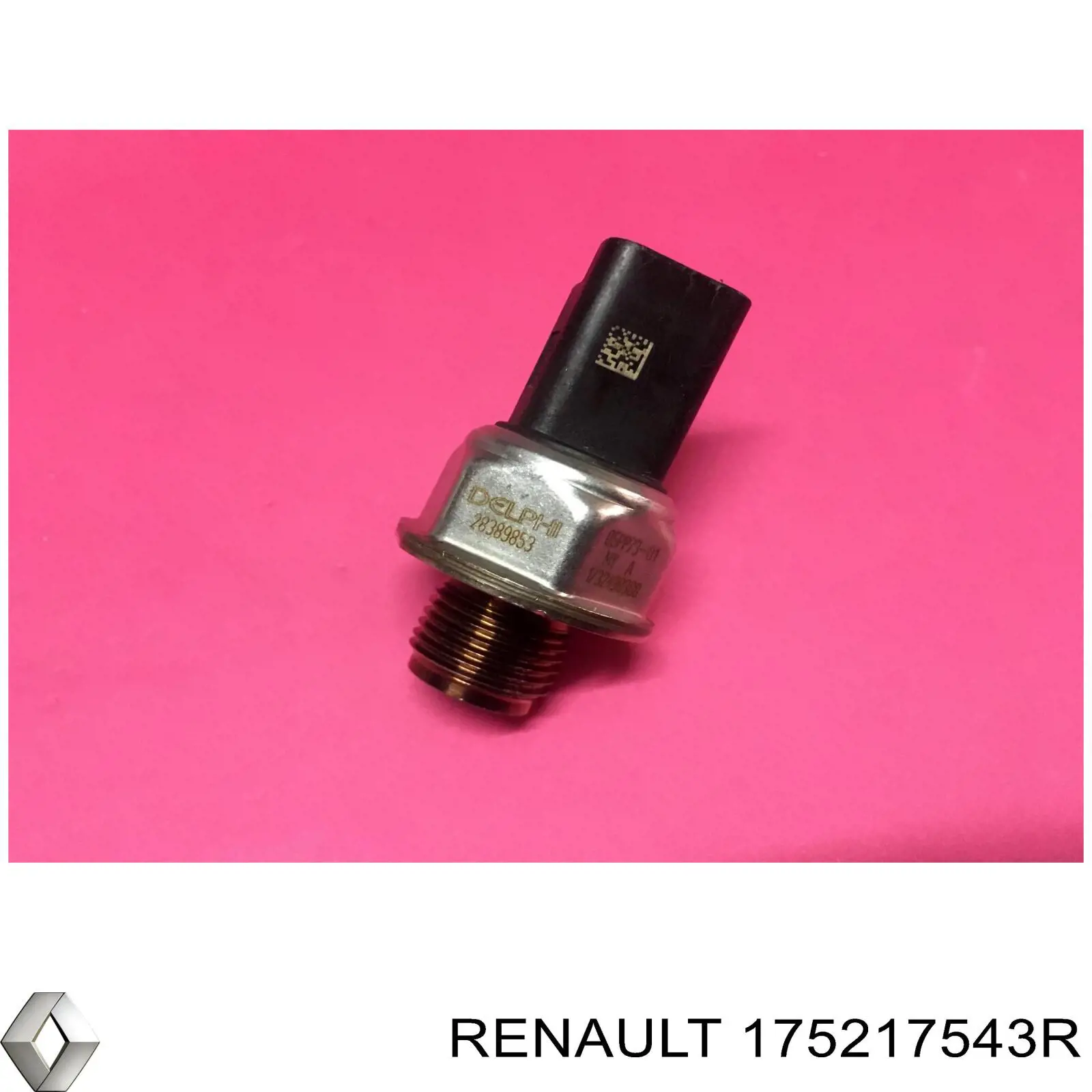 175217543R Renault (RVI) distribuidor de combustível (rampa)