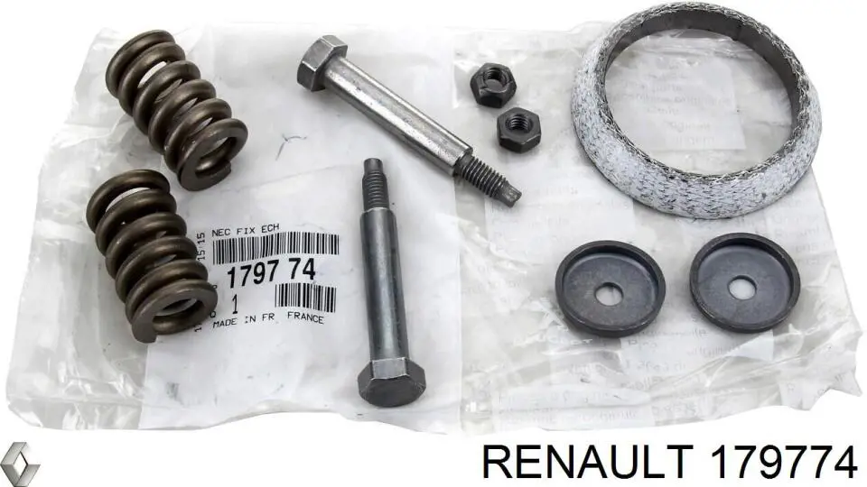 Прокладка глушителя 179774 Renault (RVI)