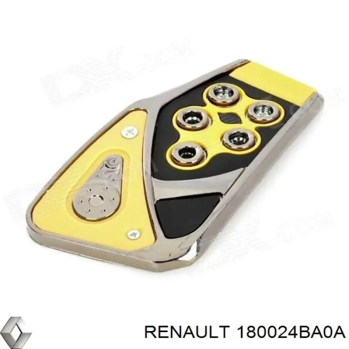 180024BA0A Renault (RVI) pedal de gás (de acelerador)