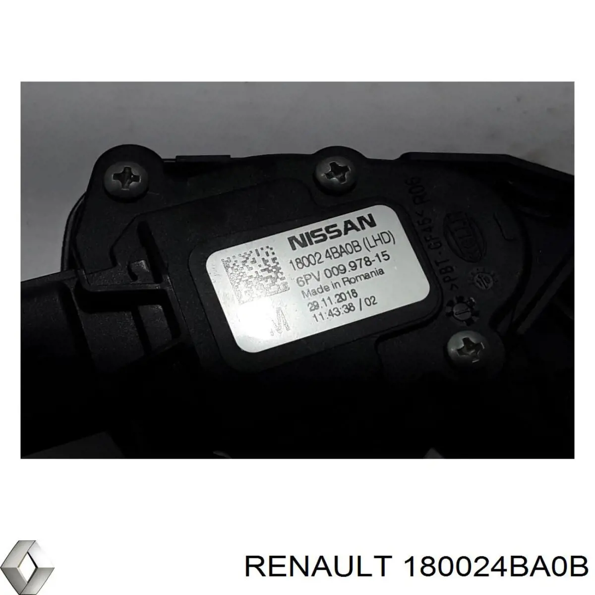 Педаль акселератора HELLA 6PV009978761