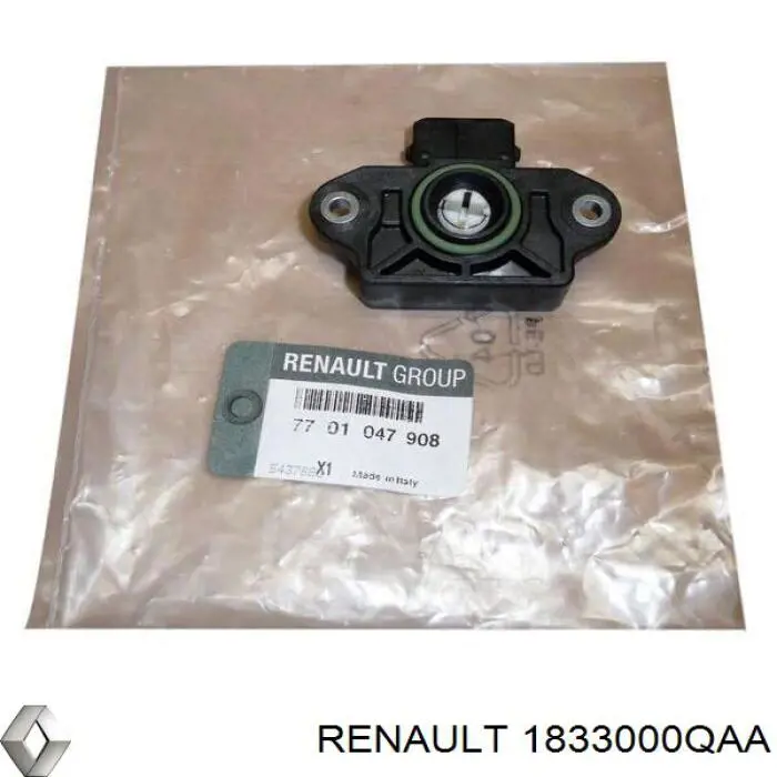 Купить 1833000QAA Renault (RVI) Датчик положения педали акселератора (газа)