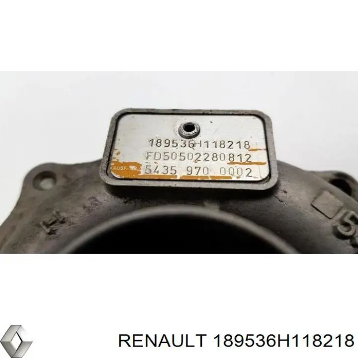 Турбина 189536H118218 Renault (RVI)