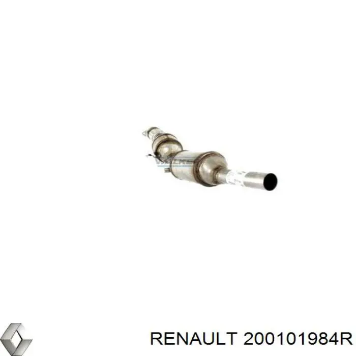 Filtro de partículas do sistema dos gases de escape para Renault Megane (BZ0)