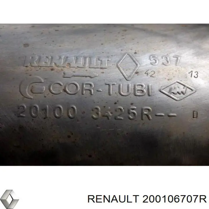 Выхлоп задний Renault Kangoo BE BOP минивэн (KW0, KW1) (2009 - 2012) цена, от 164.85 USD