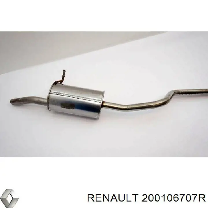  Глушитель задний Renault Kangoo 