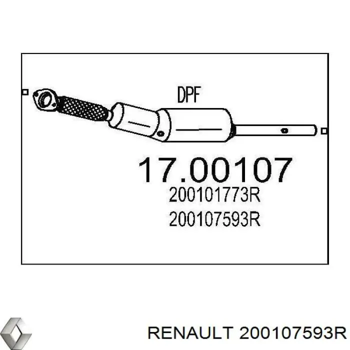 ДПФ фильтр Kamoka 8010071 цена, от 438.55 USD