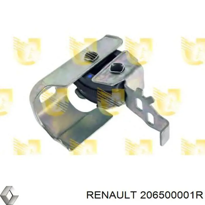 Купить 206500001R Renault (RVI) Кронштейн задней подушки глушителя
