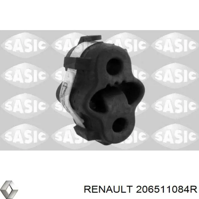 206511084R Renault (RVI) Coxim de fixação do silenciador