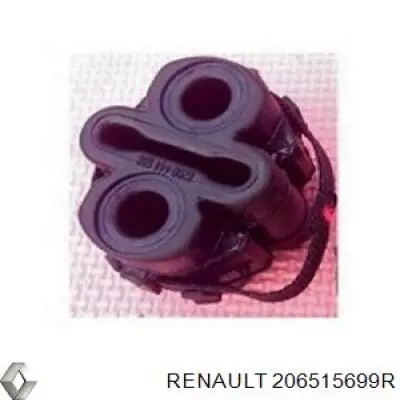 Подушки глушителя Renault (RVI) 206515699R