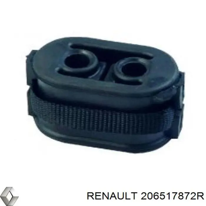 Хомут глушителя передний Renault (RVI) 206517872R