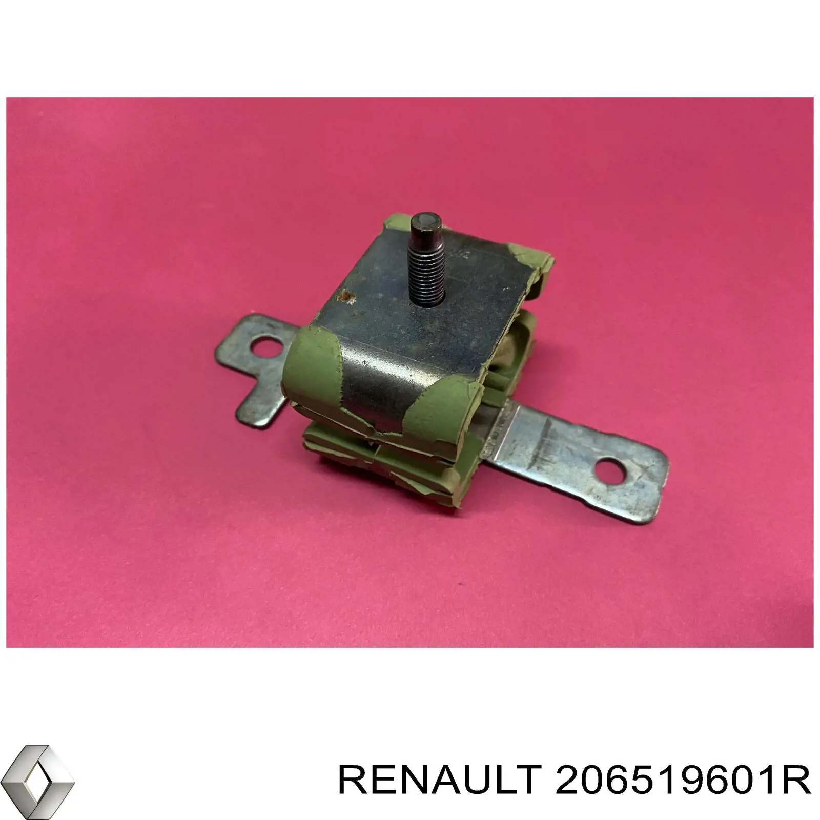 Кронштейн приемной трубы глушителя Renault (RVI) 206519601R