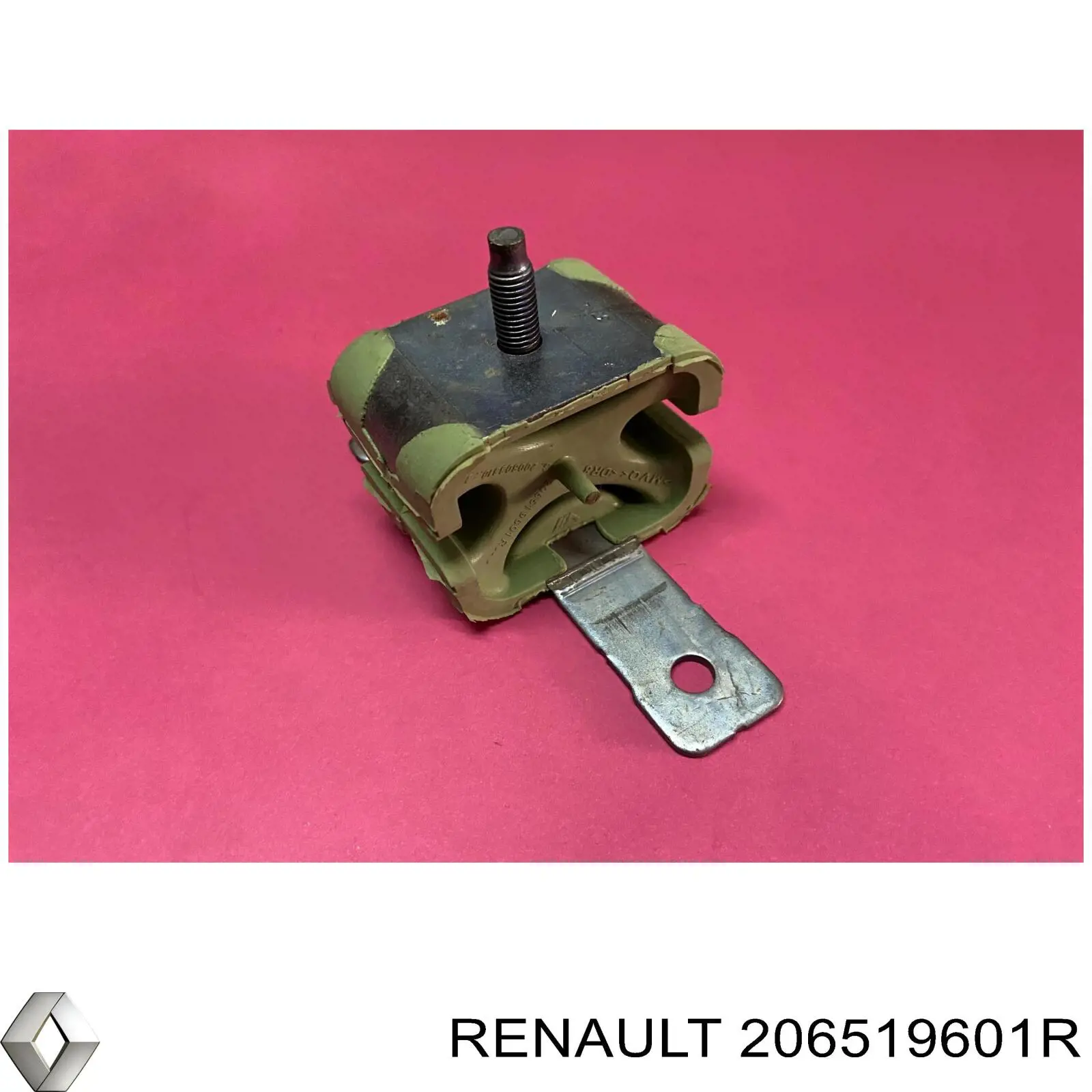 Кронштейн приемной трубы глушителя Renault (RVI) 206519601R цена, от 26.57 USD