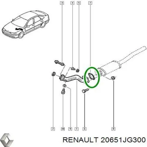 Купить 20651JG300 Renault (RVI) 