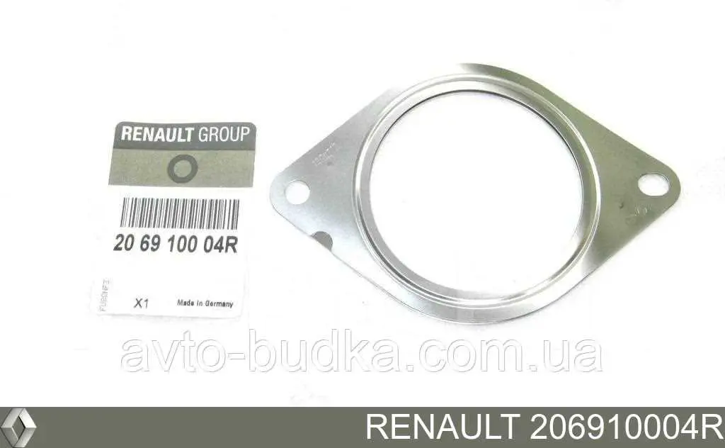 Прокладка приемной трубы глушителя Renault (RVI) 206910004R