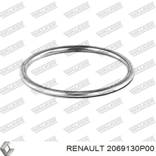 Кольцо приемной трубы глушителя Renault (RVI) 2069130P00