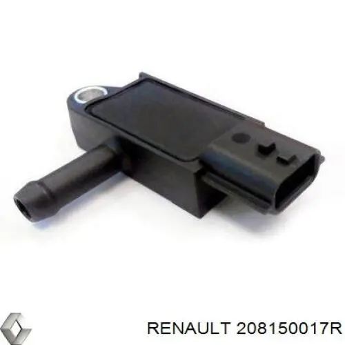 208150017R Renault (RVI) sensor de pressão dos gases de escape