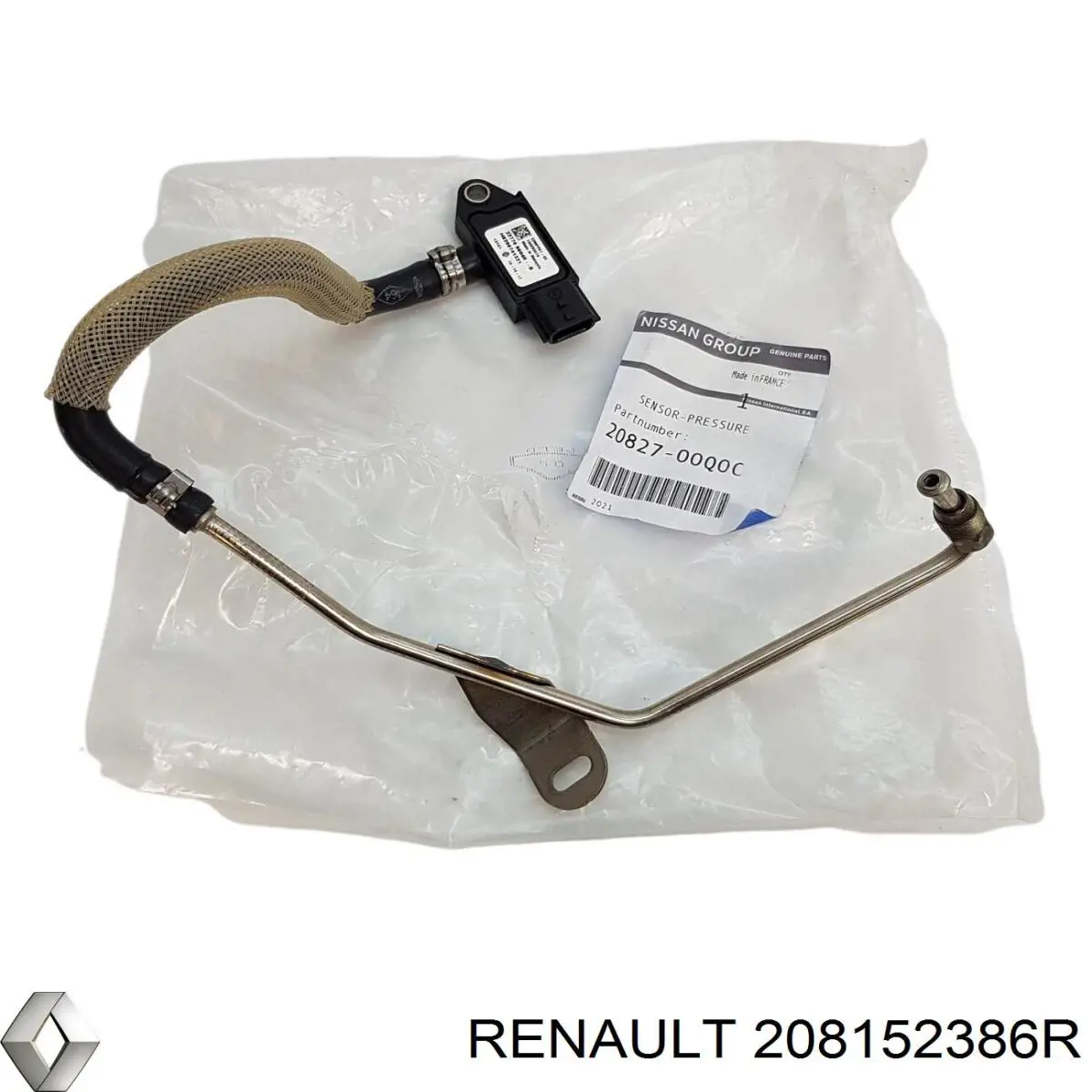 Купить 208152386R Renault (RVI) Датчик давления выхлопных газов