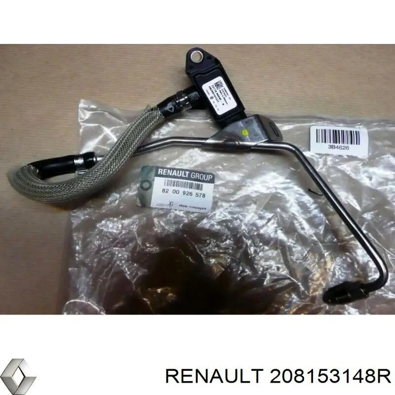 Датчик давления выхлопных газов Renault (RVI) 208153148R