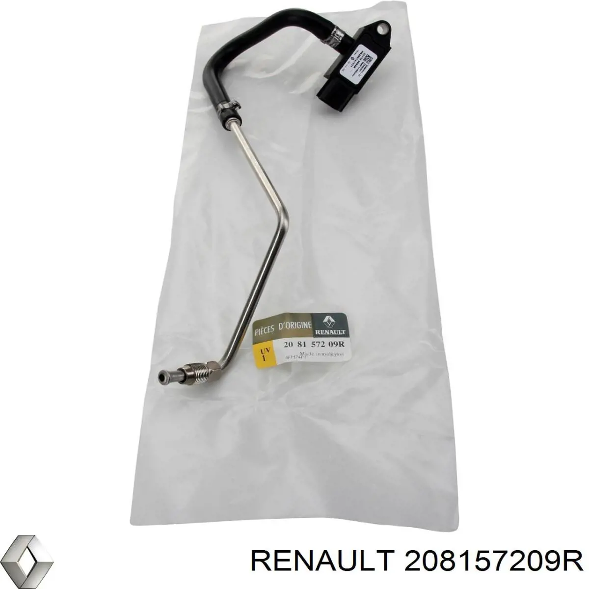 208157209R Renault (RVI) sensor de pressão dos gases de escape