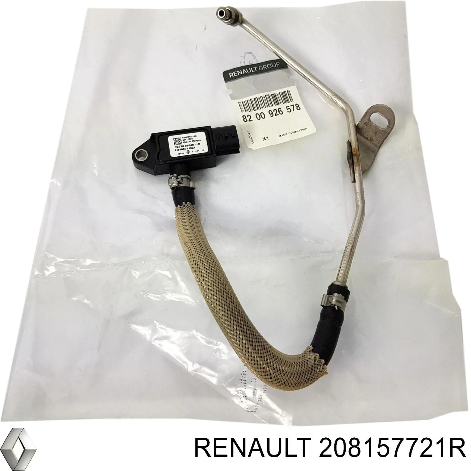 208157721R Renault (RVI) Датчик давления выхлопных газов