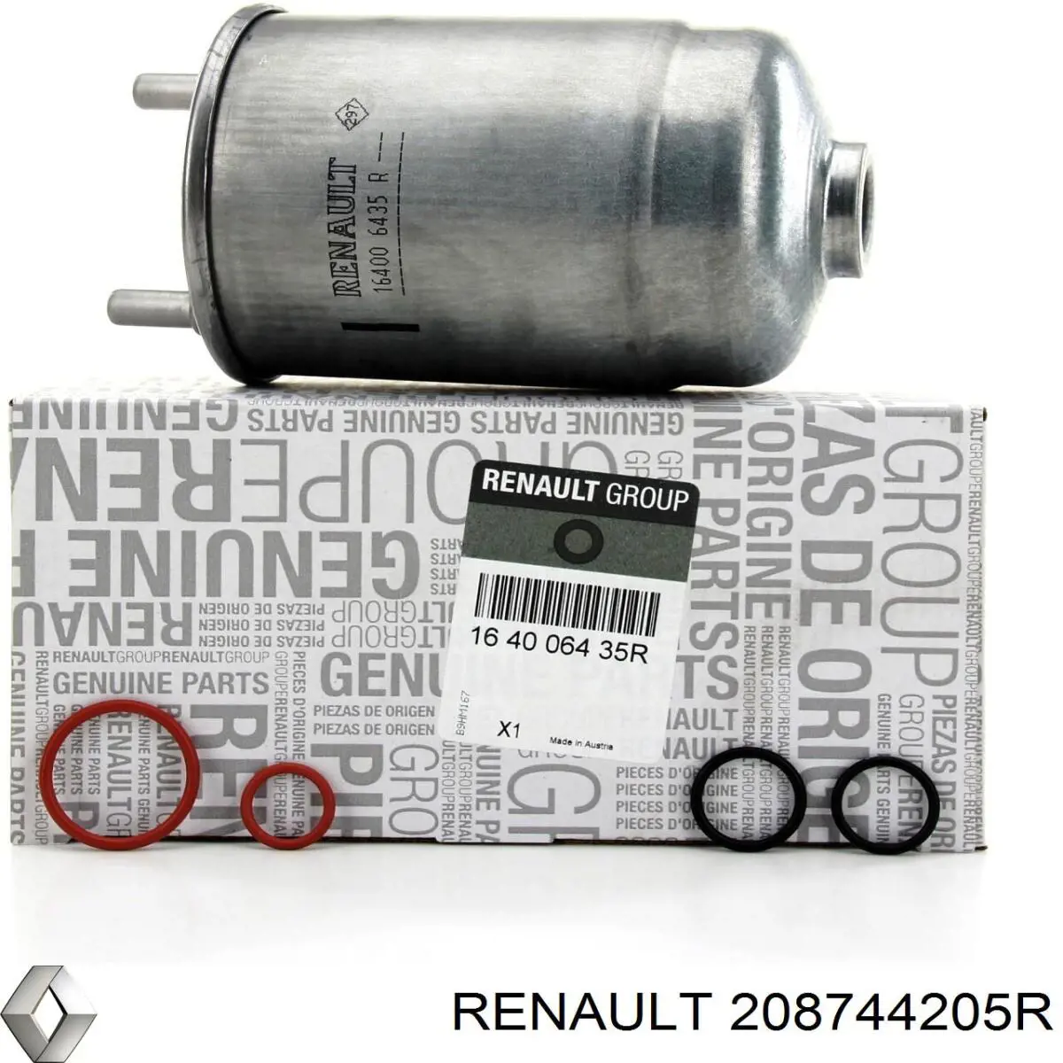 Купить 2087400QAC Renault (RVI) Трубка датчика давления выхлопных газов