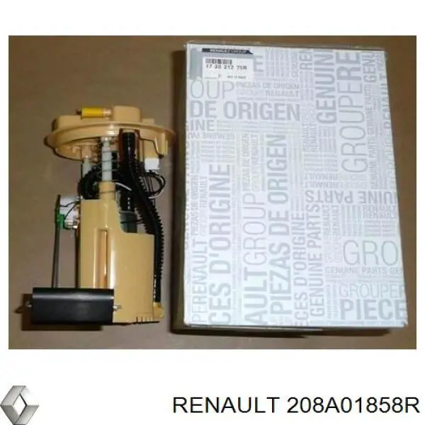 Купить 208A01858R Renault (RVI) Преобразователь отработавших газов