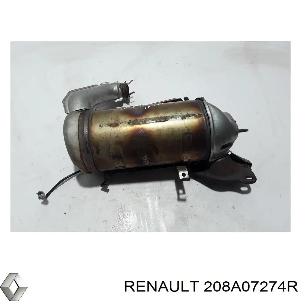 208A07274R Nissan filtro de partículas do sistema dos gases de escape