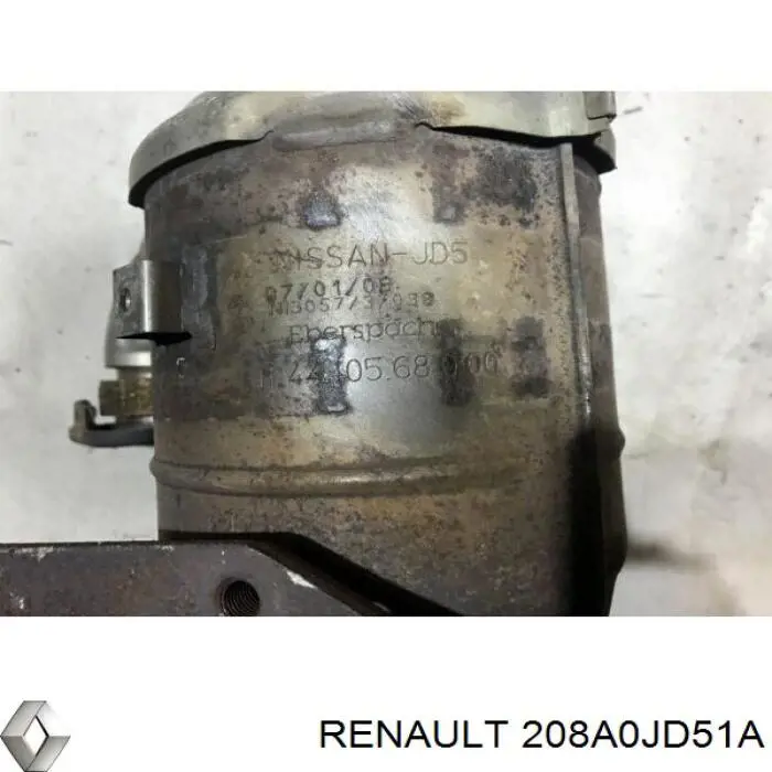 Купить 208A0JD51A Renault (RVI) Преобразователь отработавших газов